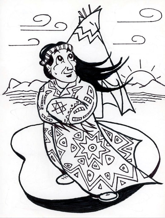 The Numbers Ranch Coloring Page