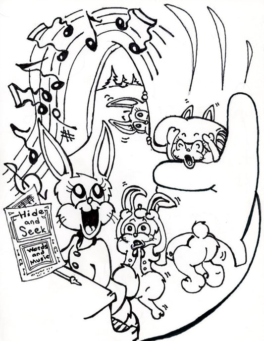 The Numbers Ranch Coloring Page