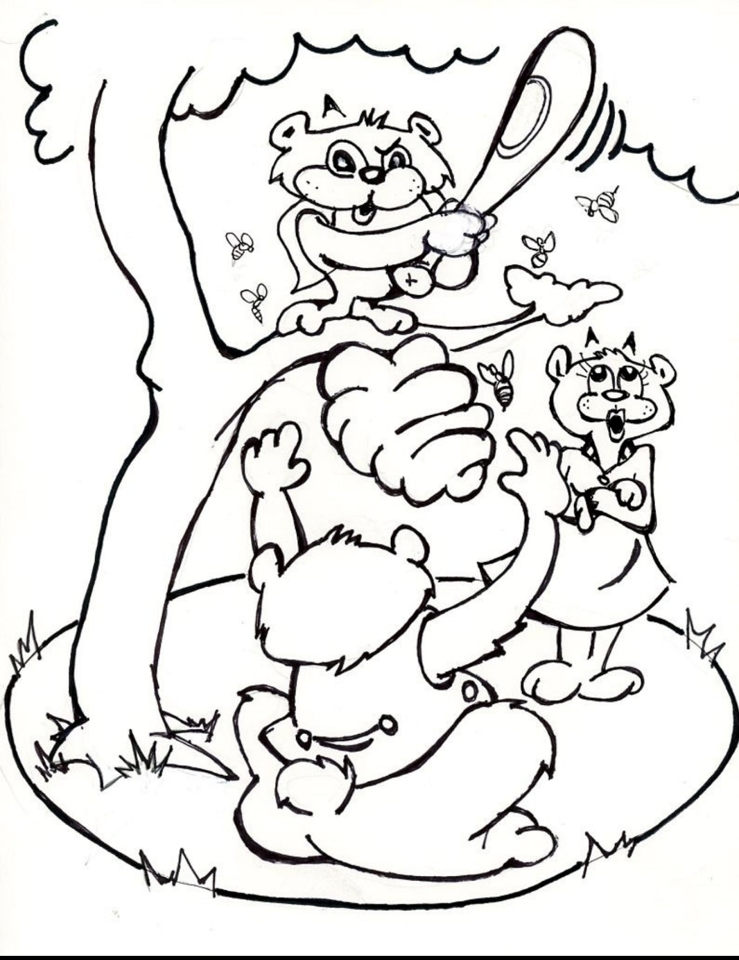 The Numbers Ranch Coloring Page