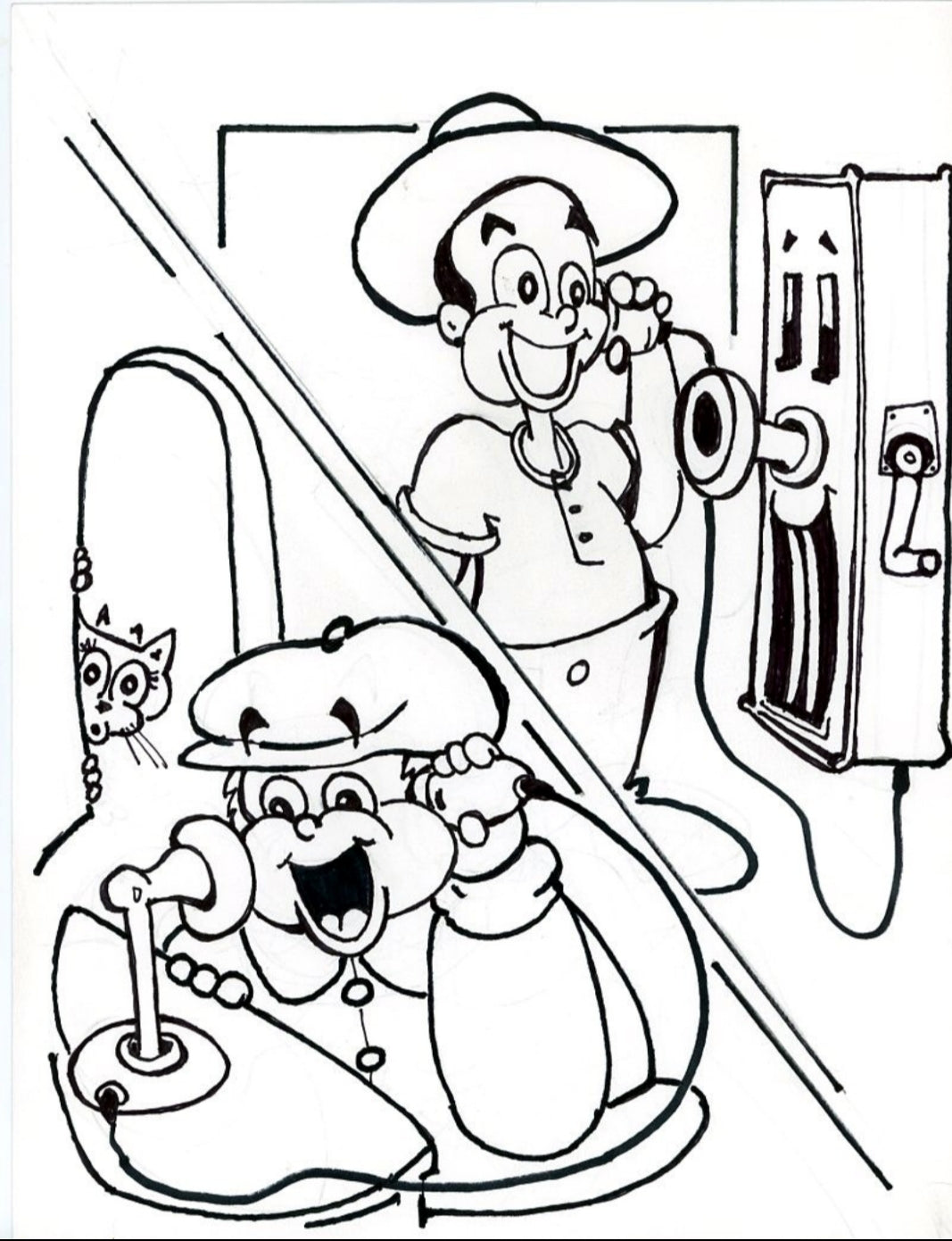 The Numbers Ranch Coloring Page